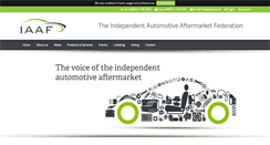 Desktop Screenshot of iaaf.co.uk